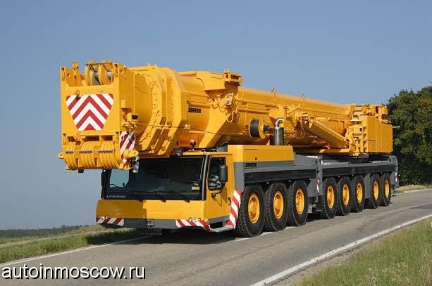 Услуги Аренда крана 500 тонн Москва и Московская область