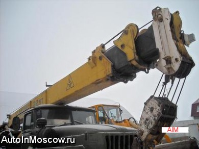 Продам Автокран Газакс на базе Урала, г/п. 22, 5 тонн(фактическая г/п 25 тонн)