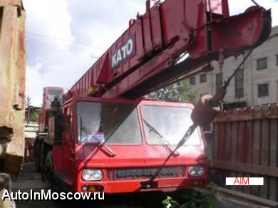 Продам Продаем кран самоходный колесный гидравлический Като Nk-500MS