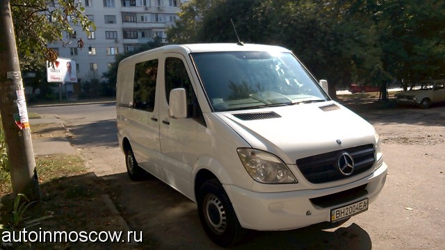 Обмен Mercedes Benz Sprinter 906 с украинской регистрацией